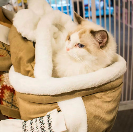 🎁MOCHILA TERMICA SUAVE PARA GATITOS Y PERRITOS🎁