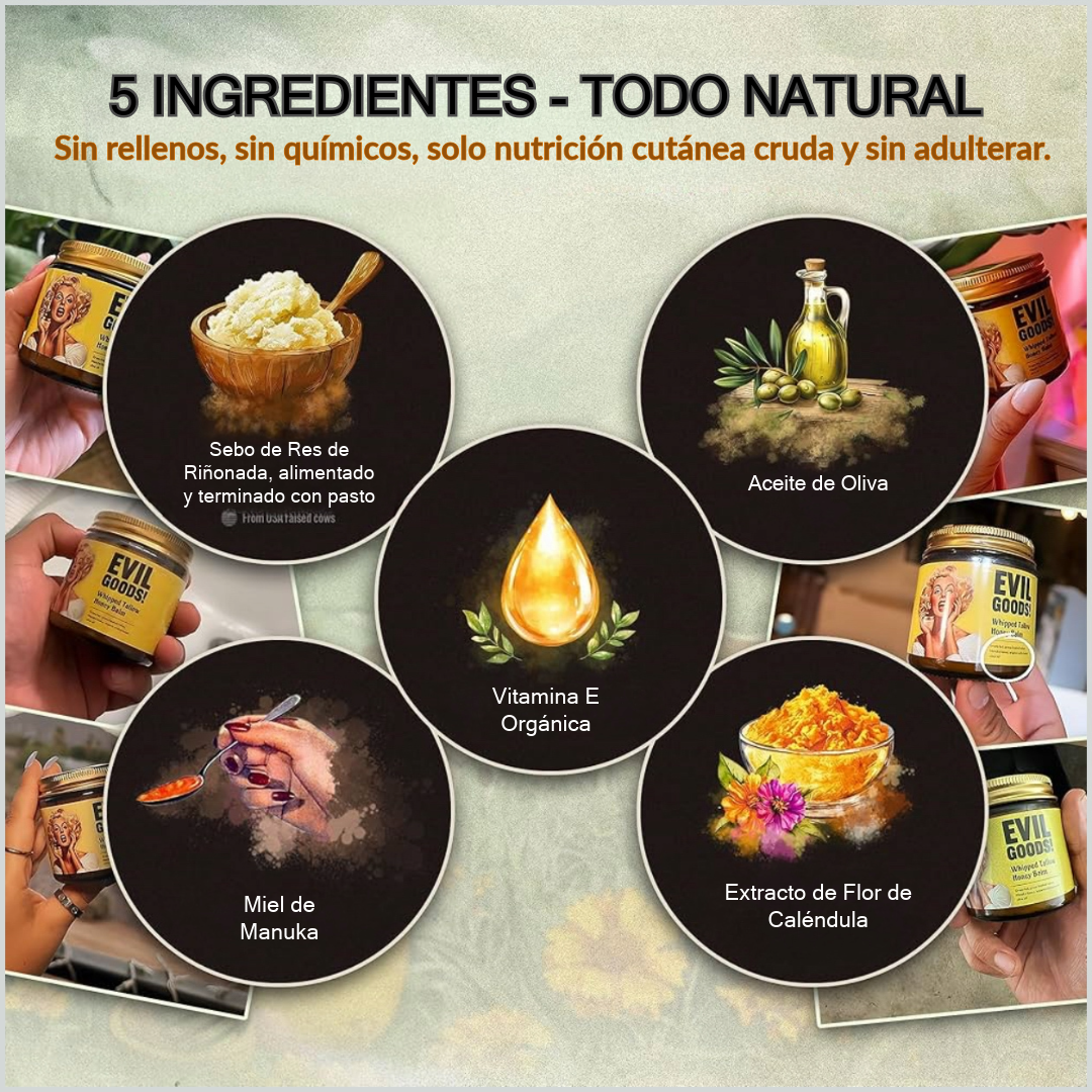 🎁BALSAMO FACIAL DE SEBO DE RES🎁